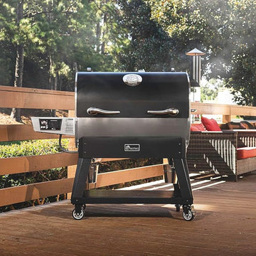 recteq Pellet Grill Smoker - Flagship 1600, Wood Pellet Smoker, BBQ, Wi-Fi Smart Grill, 1600 Sq. In. Cook Space, 40 lbs Hopper, Grilling Basics Bundle