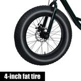 yifaeux 2024 New Tricycle for Adults, 20" x 4.0 Fat Snow Tires Trike, Drift Trike for Adult, 7 Speed Tricycle with Double Disc Brake, 3 Wheel Bicycle with Large Basket Outdoor Beach Sonw L