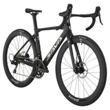 SAVADECK A7L Carbon Road Bike, T800 Carbon Fiber Frame 700C Racing Bicycle with Shimano 105 R7100 24 Speed Groupset and Hydraulic Disc Brake, Ultra-Light Carbon Bike for Man and Women(Black,47cm)