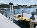 Golden Boat Lifts Kayak Launch, 3-7 Step Aluminum Dock System (5-Step Heavy Duty)