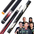 KONLLEN 2.0 Carbon Fiber Pool Cue with Professional Taper | Low Deflection Hand-Made Inlay Billiard Stick | Ultra-Smooth Shaft for Adult & League Players
