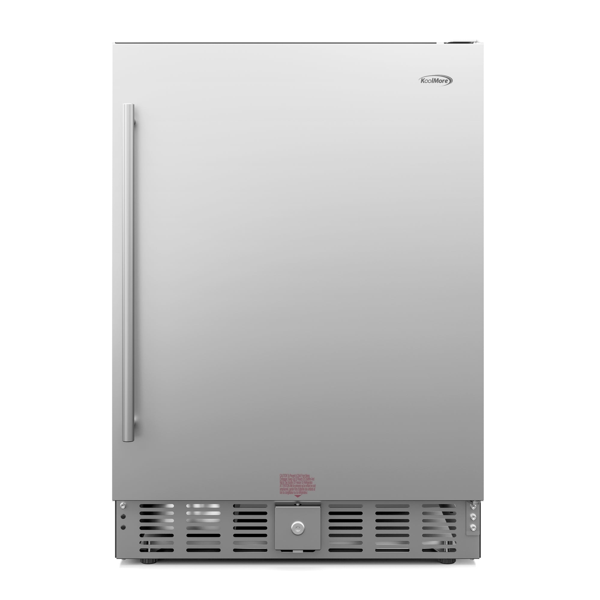23.4 in. Stainless Steel, Solid-Door Built-In Refrigerator and Beverage Cooler, 5 Cu. ft. - Wrap