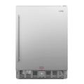 23.4 in. Stainless Steel, Solid-Door Built-In Refrigerator and Beverage Cooler, 5 Cu. ft.