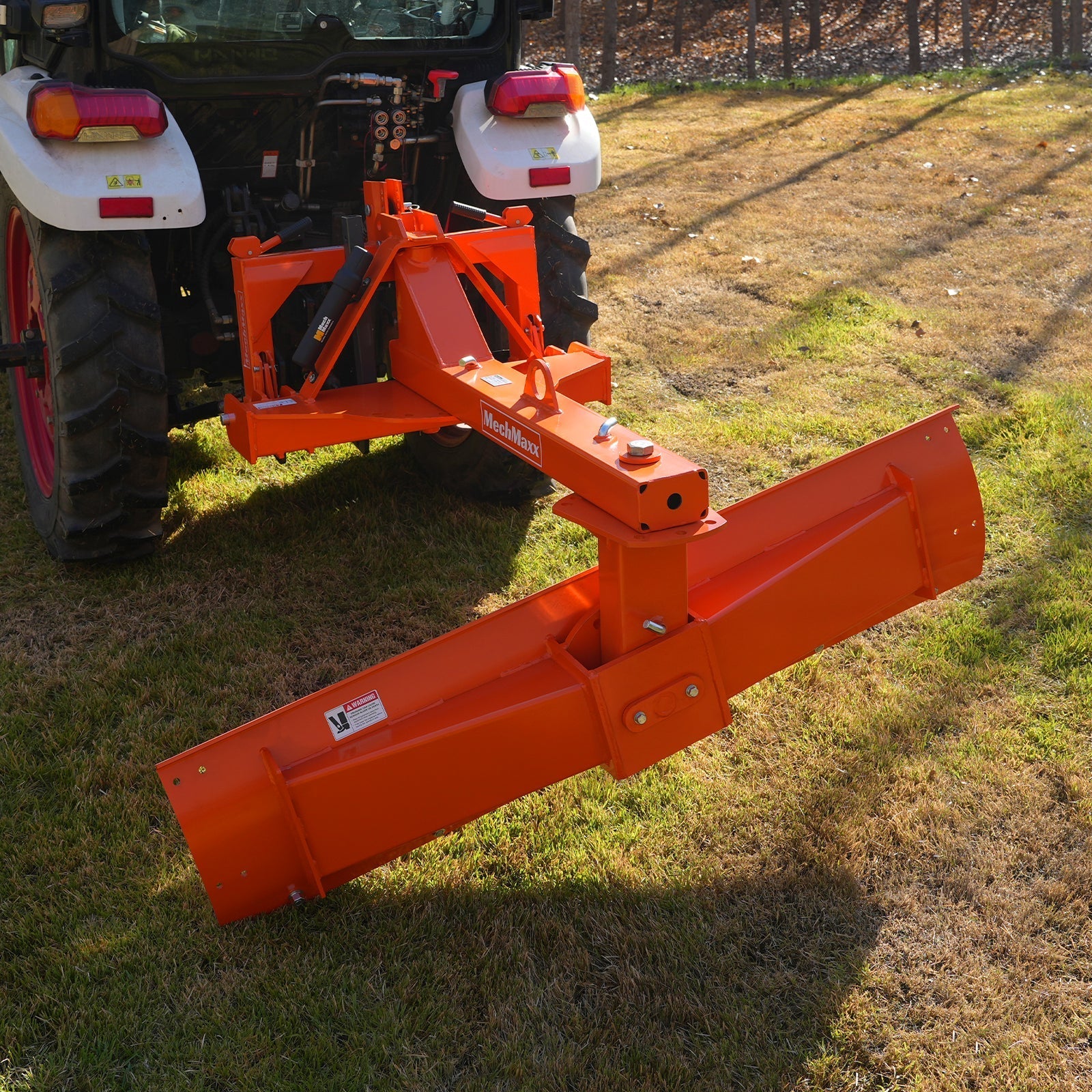 MechMaxx RB72SE Rear Blade 72" Heavy Duty 6-Way 3 Point Hitch Tractor Attachment New