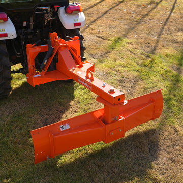 MechMaxx RB72SE Rear Blade 72" Heavy Duty 6-Way 3 Point Hitch Tractor Attachment New