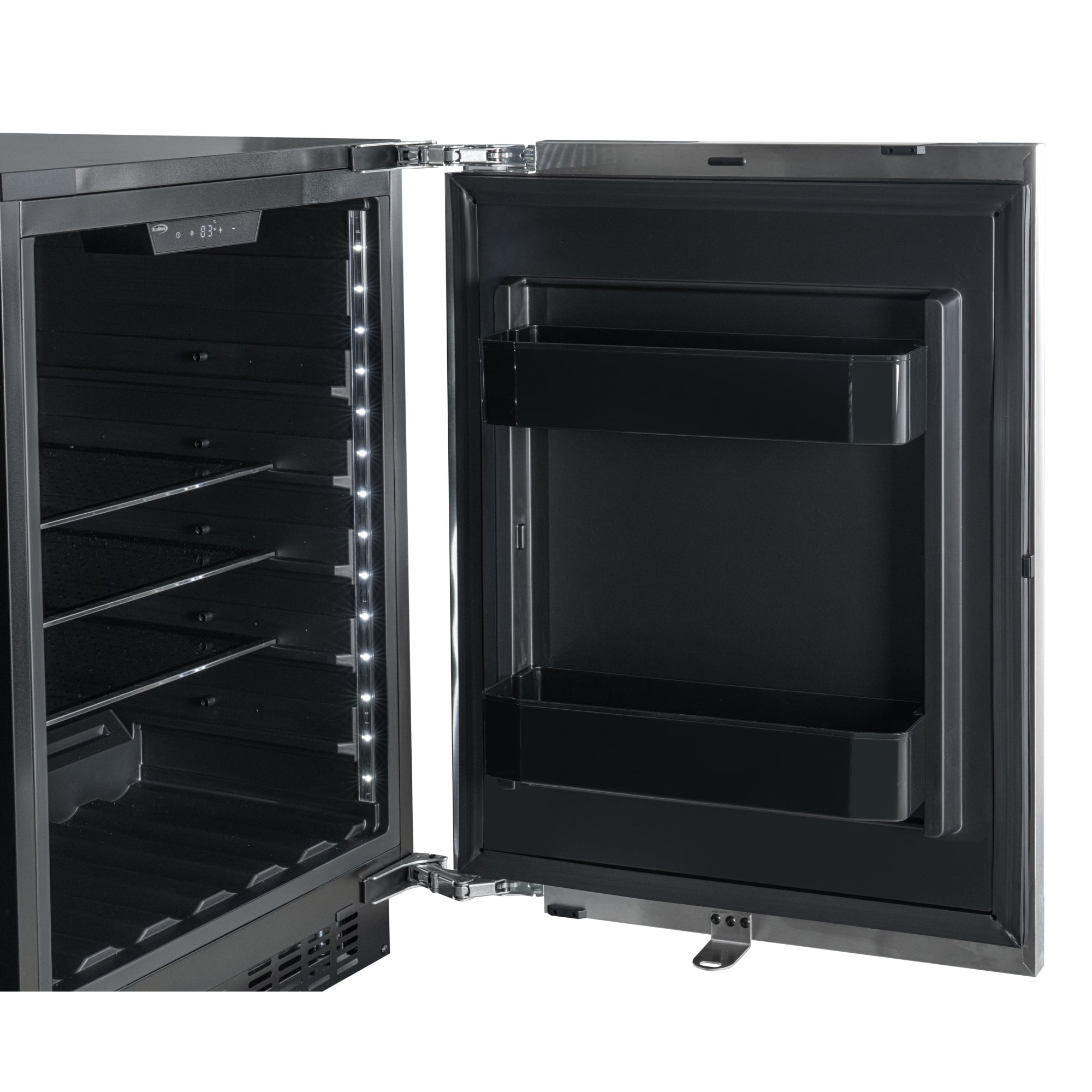 24 in. Panel Ready Compact Refrigerator, 5 cu. ft. in Black