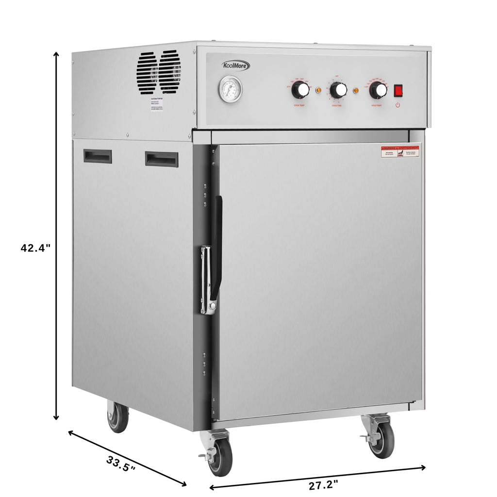4-Pan Half-Size Commercial Cook And Hold Oven 3,000W/240V in Stainless-Steel