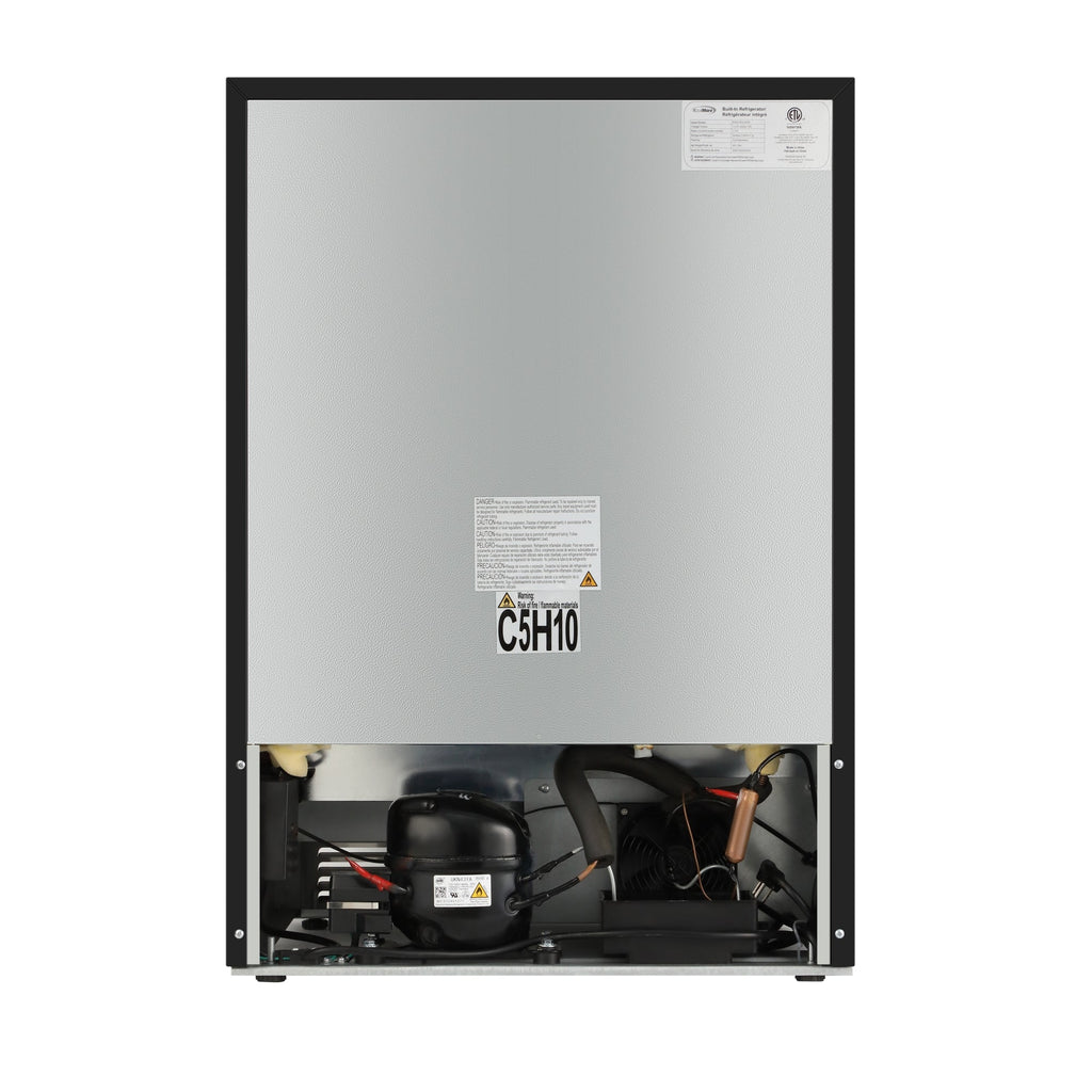 24 in.  Built-in Two-Drawer Outdoor Refrigerator in Stainless-Steel