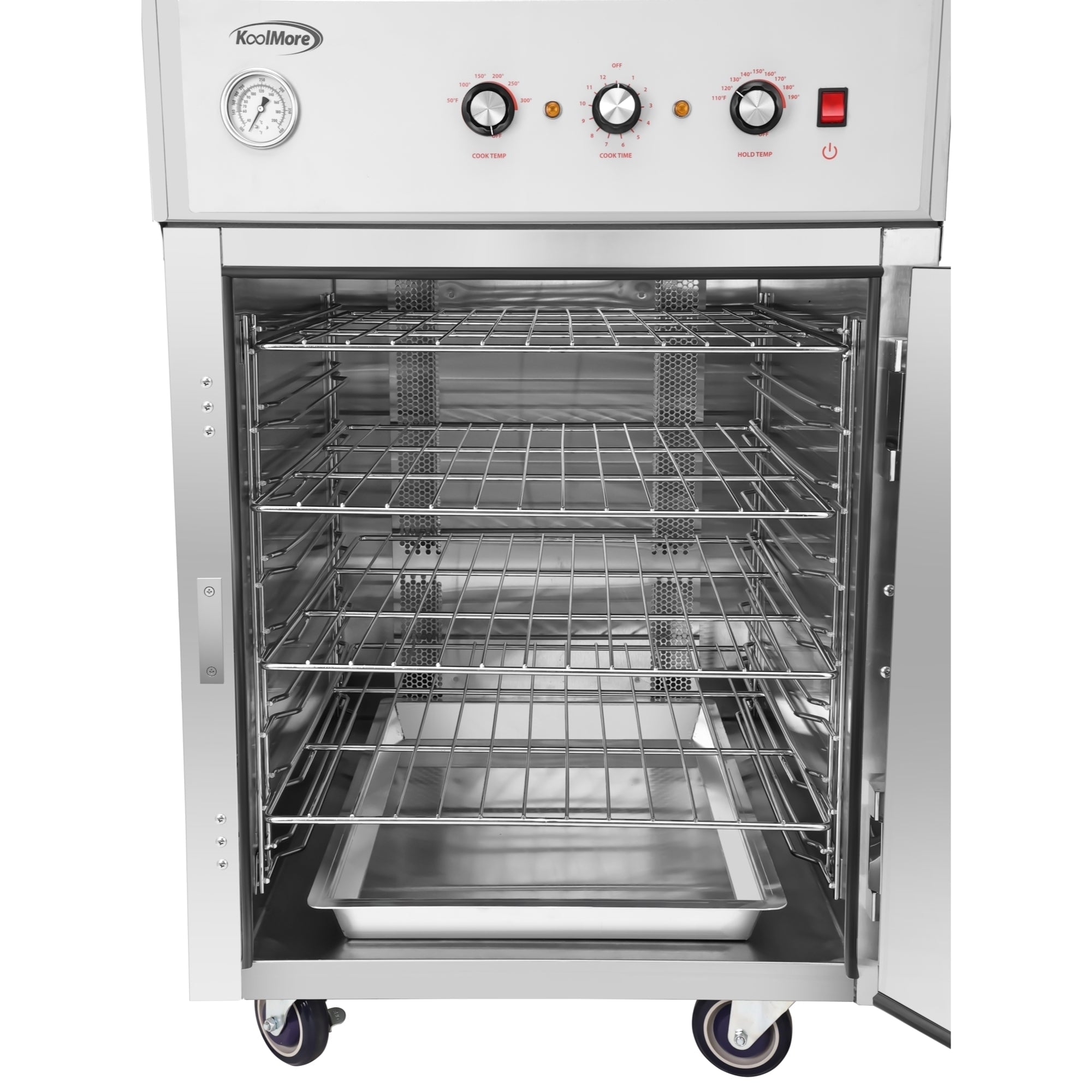4-Pan Half-Size Commercial Cook And Hold Oven 3,000W/240V in Stainless-Steel