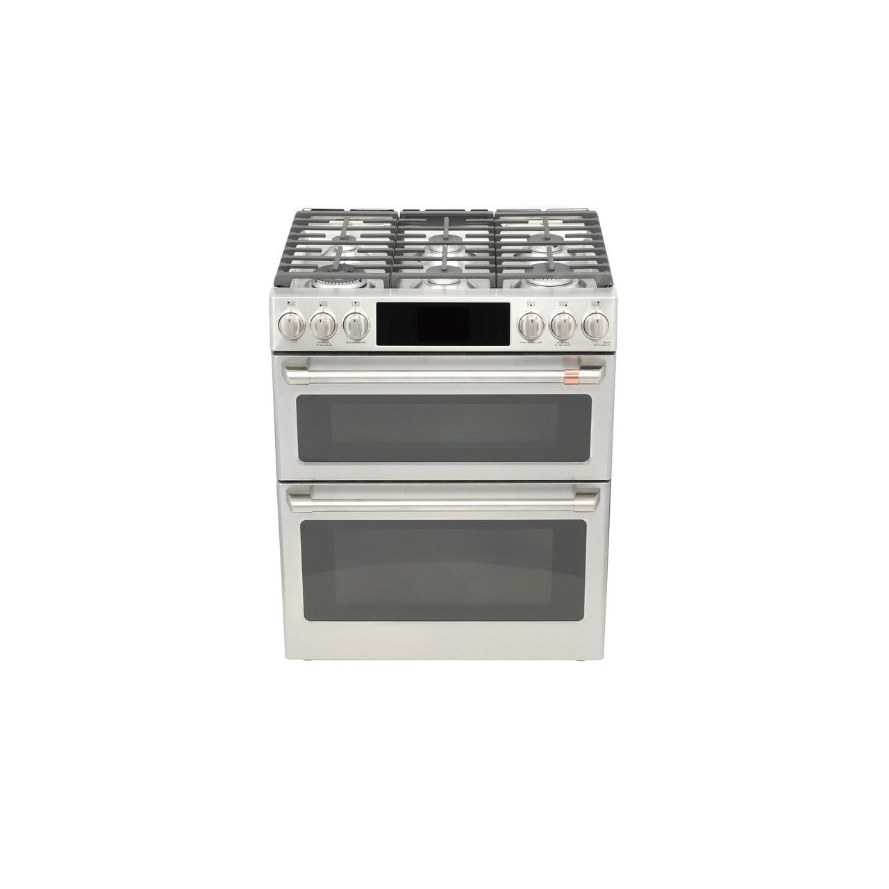 CAFÉ™ 30" Smart Slide-In, Front-Control, Gas Double-Oven Range with Convection