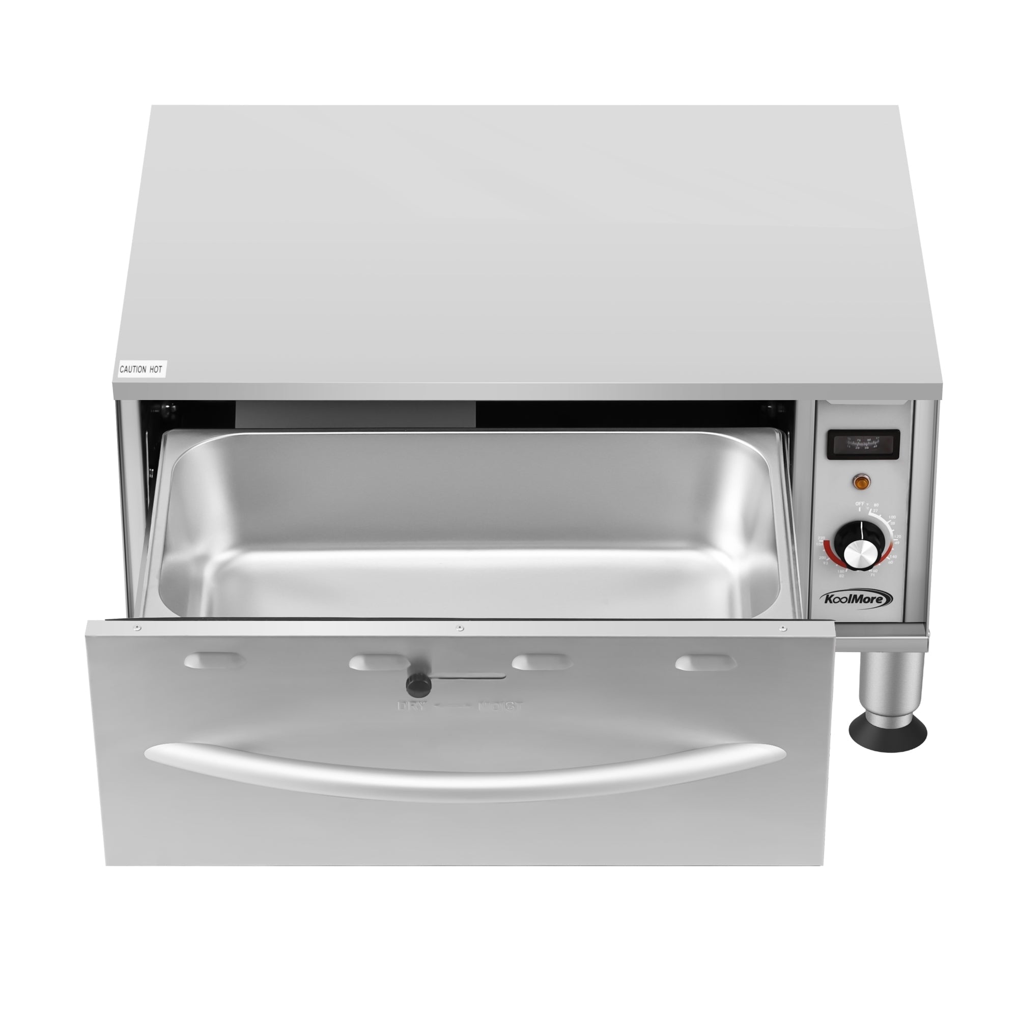 One-Drawer Commercial Free Standing Warming Drawer in Stainless-Steel, UL and NSF Listed