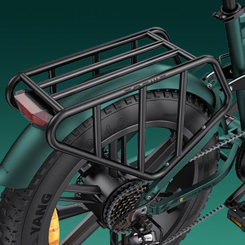 ENGWE - ENGINE PRO 2.0, Full Suspension Foldable E-Bike 1200W (PEAK) 28MPH