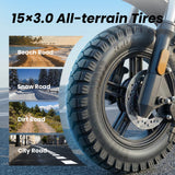 isinwheel Y18 Flow Electric Dirt Bike 48V 20Ah 60 Miles 35 MPH New