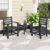 Costway 7-Pc Outdoor Patio Dining Set 67" Rectangle Table w/ 6 Armchairs 48238329 New