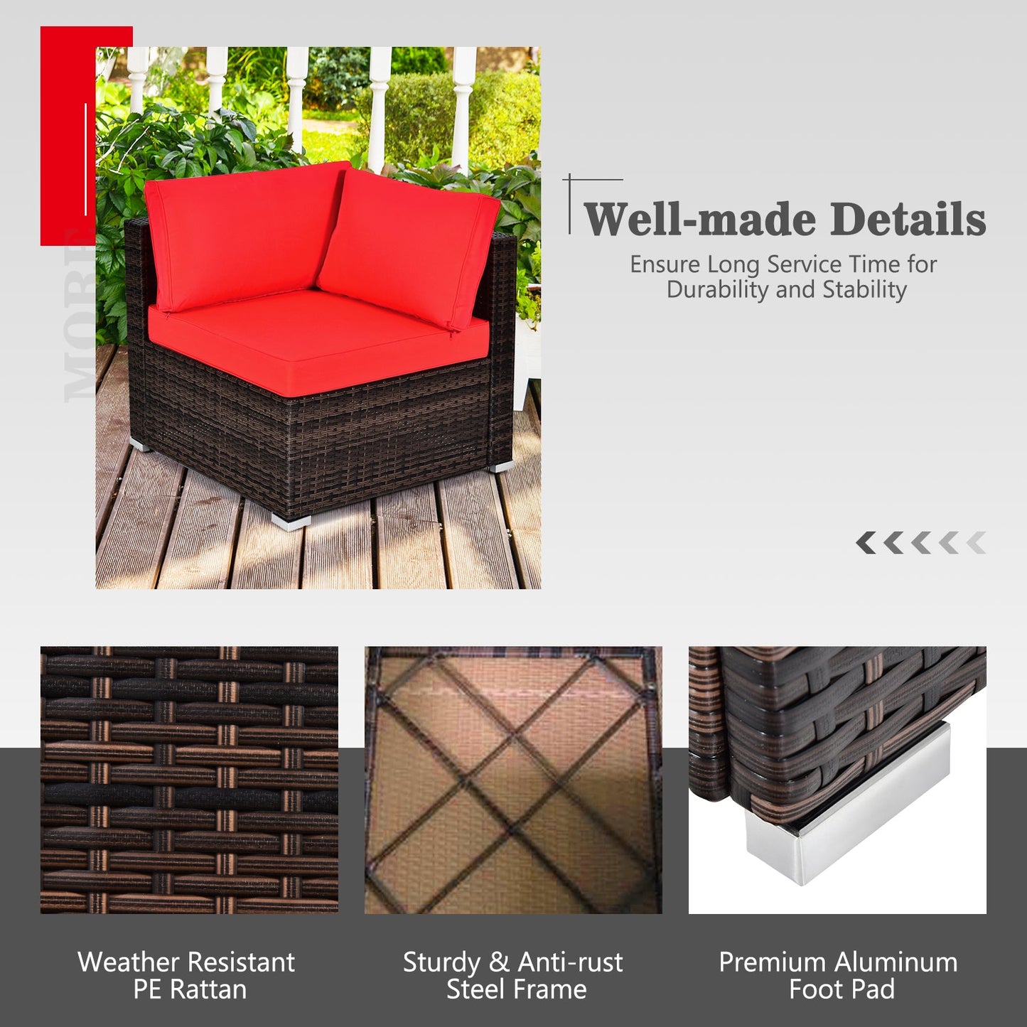 Costway 7-Pc Patio Furniture Set w/ 35" 50000 BTU Propane Gas Fire Pit Table & Waterproof Cover 96487235 New