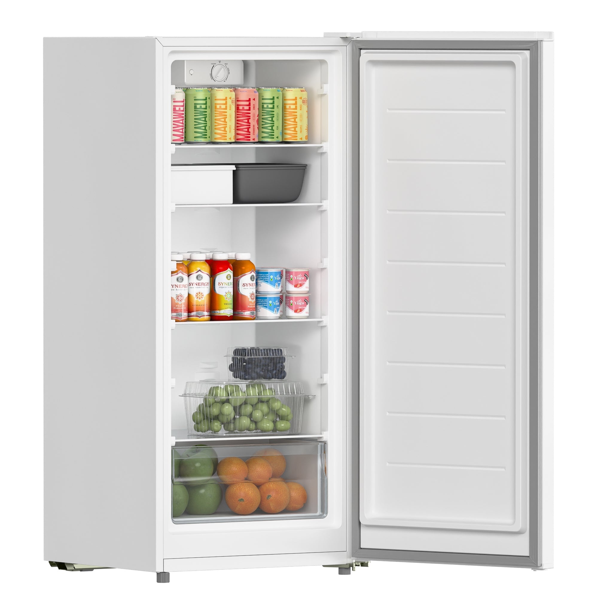 7 cu. ft. Convertible Garage Ready Upright Freezer/Refrigerator in White