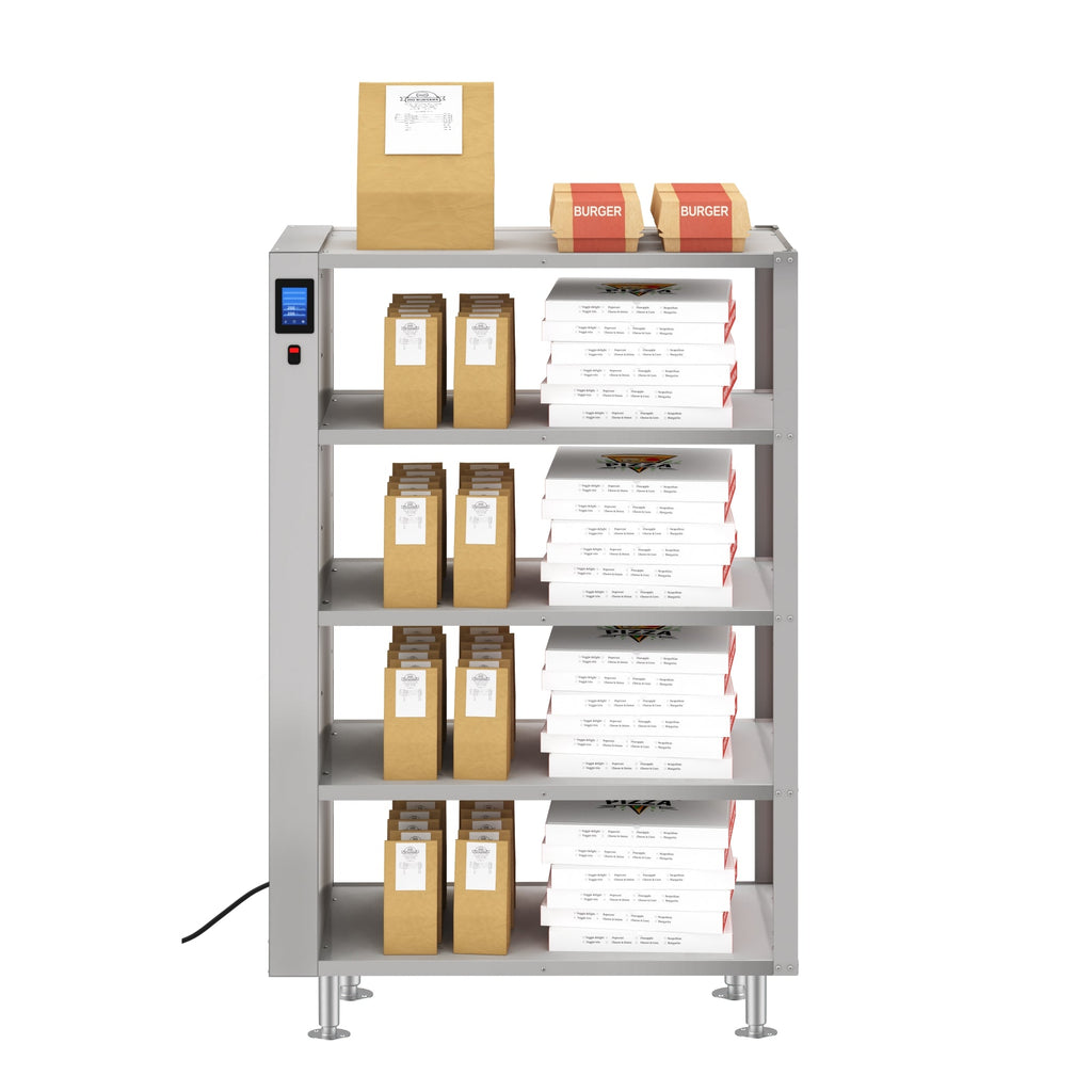 Five-Shelve Commercial Take Out Warmer Cabinet with Touch Screen in Stainless-Steel, UL and NSF Listed
