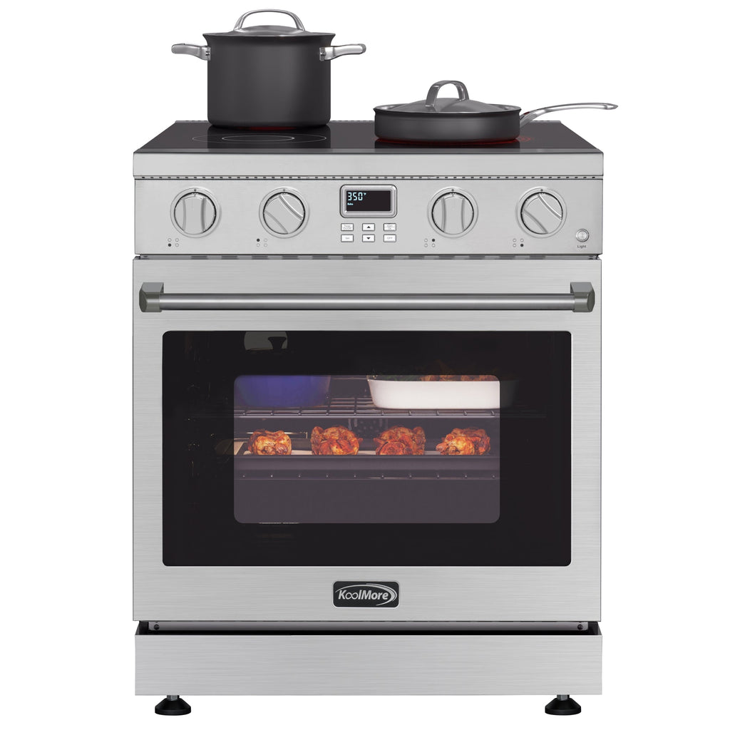 30 in. Professional Electric Range with 14900W of Power, 240V in Stainless-Steel