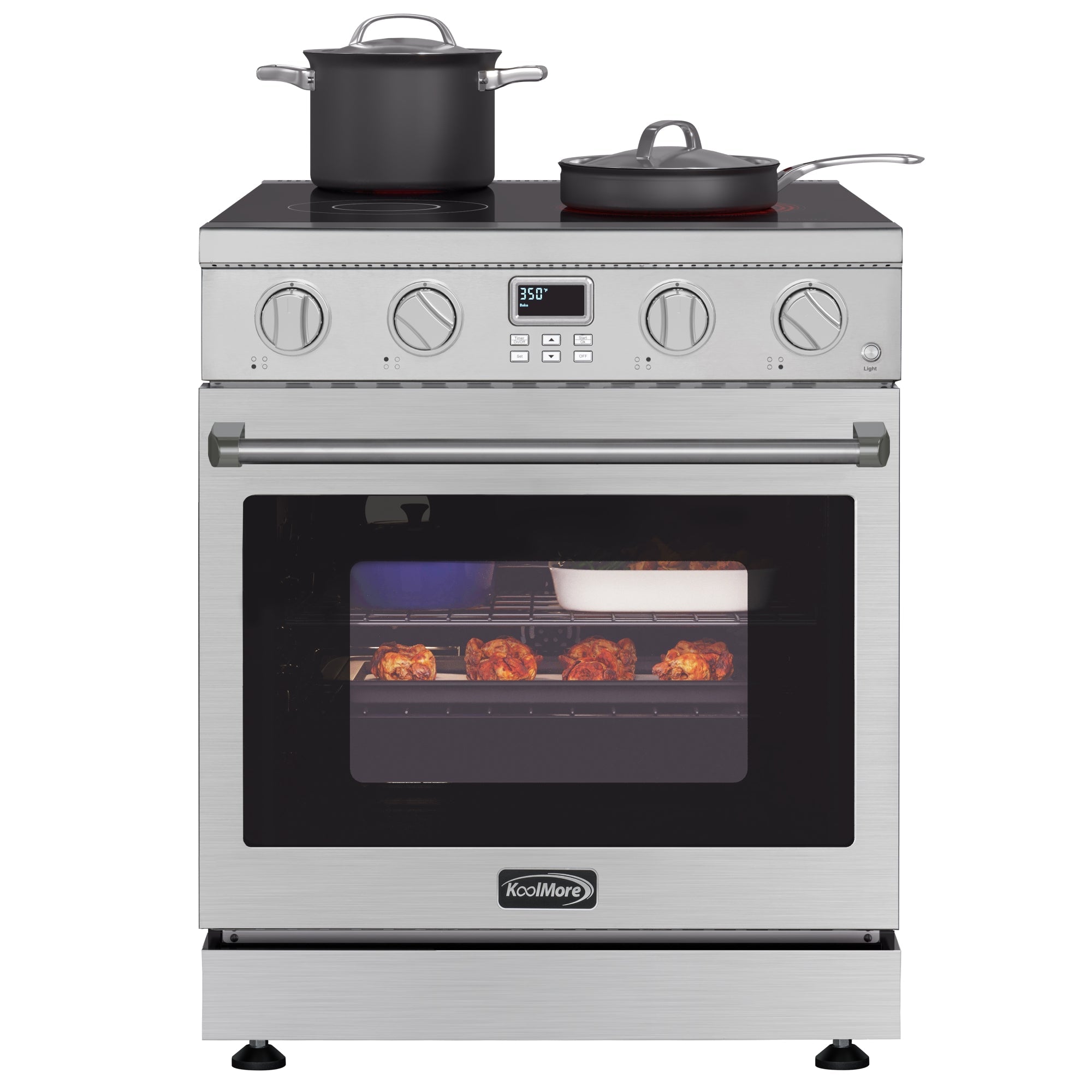 30 in. Professional Electric Range with 14900W of Power, 240V in Stainless-Steel