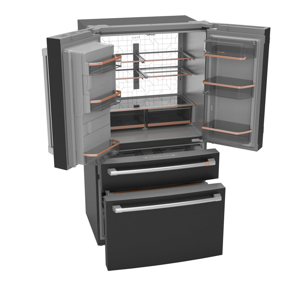 CAFÉ™ ENERGY STAR® 22.3 Cu. Ft. Smart Counter-Depth 4-Door French-Door Refrigerator