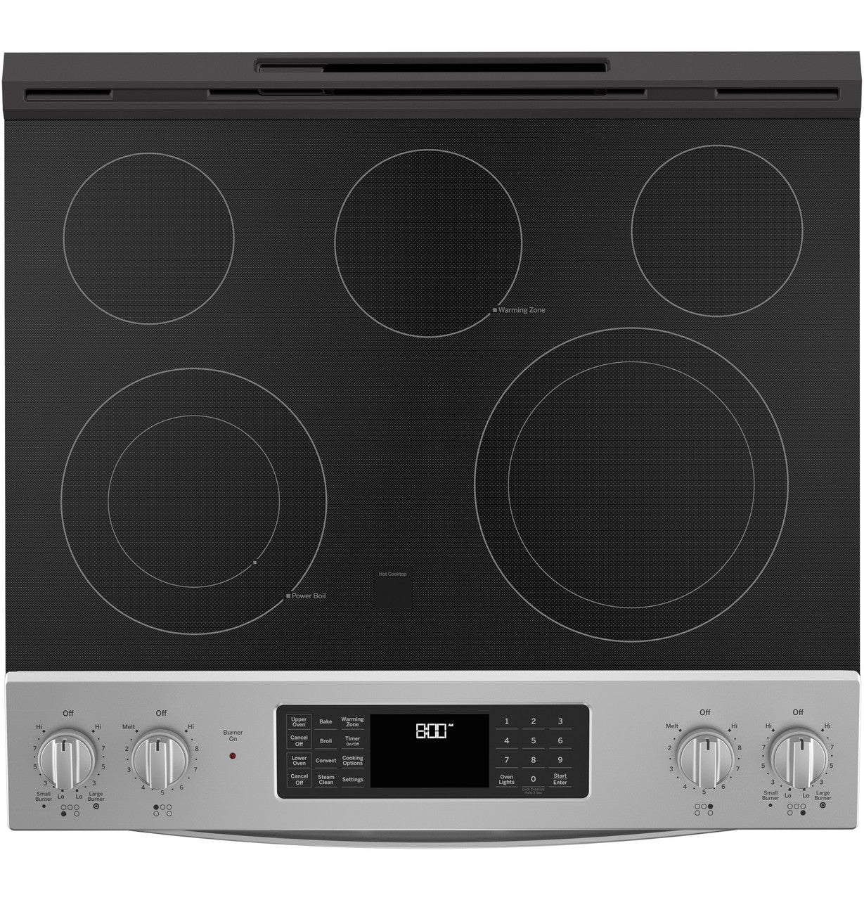 GE 30" Slide-In Electric Convection Double Oven Range