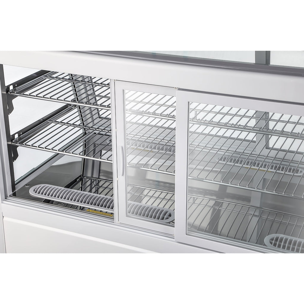 48 in. Self-Service Countertop Display Refrigerator in White