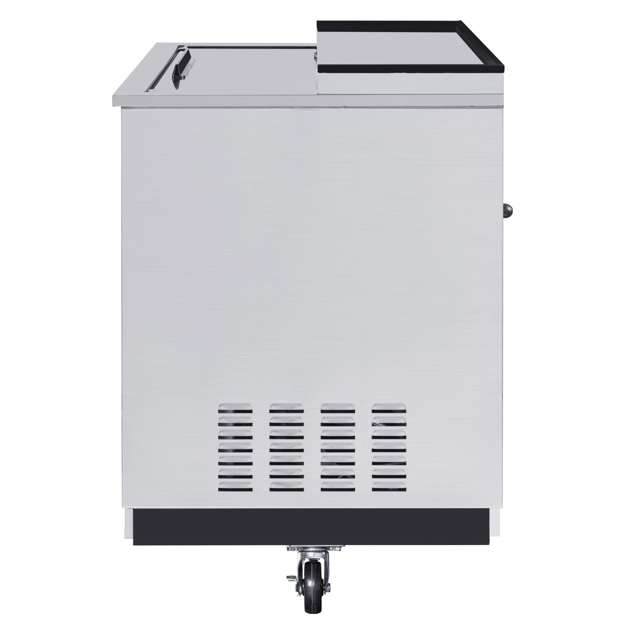 36 in. Commercial Glass Froster in Stainless Steel, ETL Listed, 9 cu. ft.