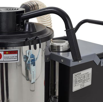 Dapper Supply Wet/Dry Vacuum 14.5 Gal. 6.84 HP 3-Phase 220V with Attachments New