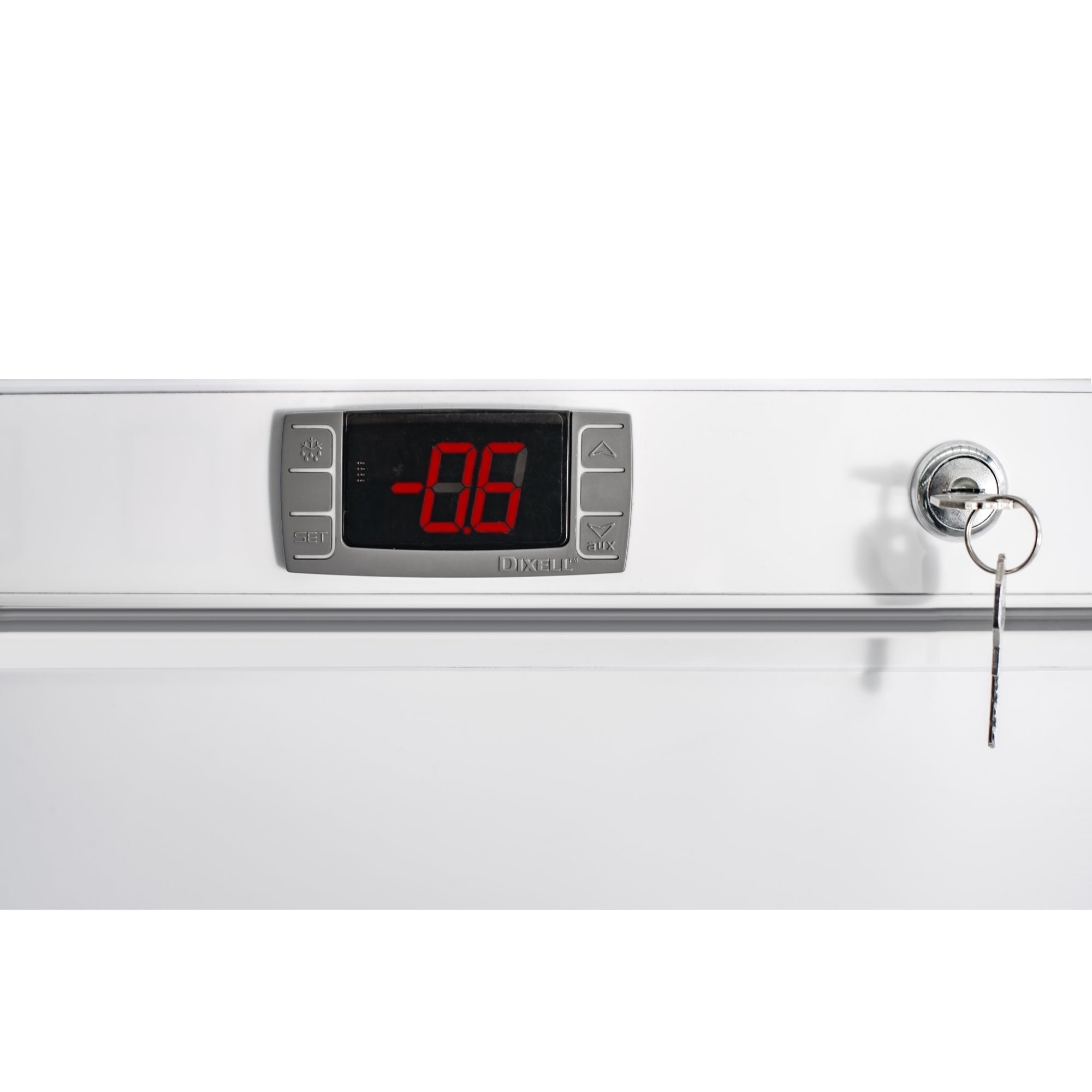 23 in. Commercial Auto-Defrost Reach-In Freezer ,12 cu. ft. in White