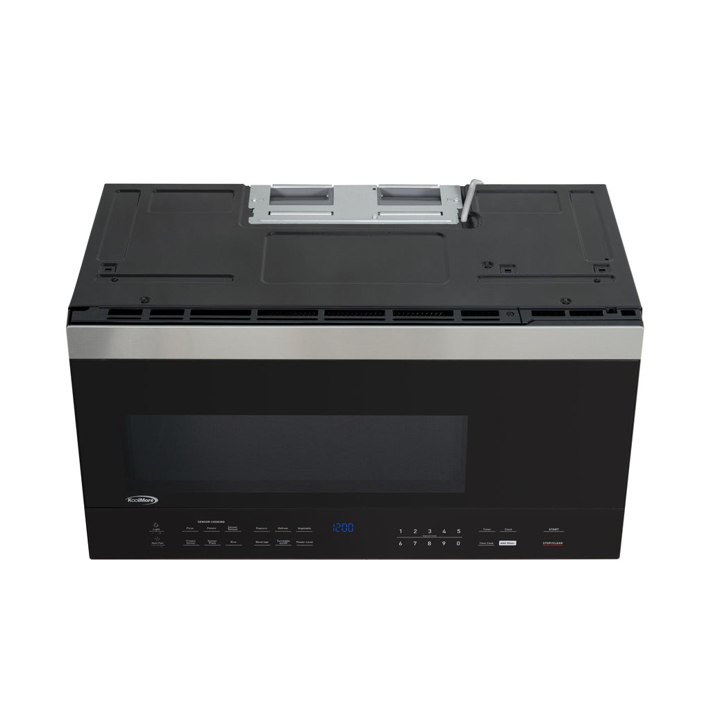 30 in. 1.6 cu.ft Over-the-Range Microwave Oven in Black