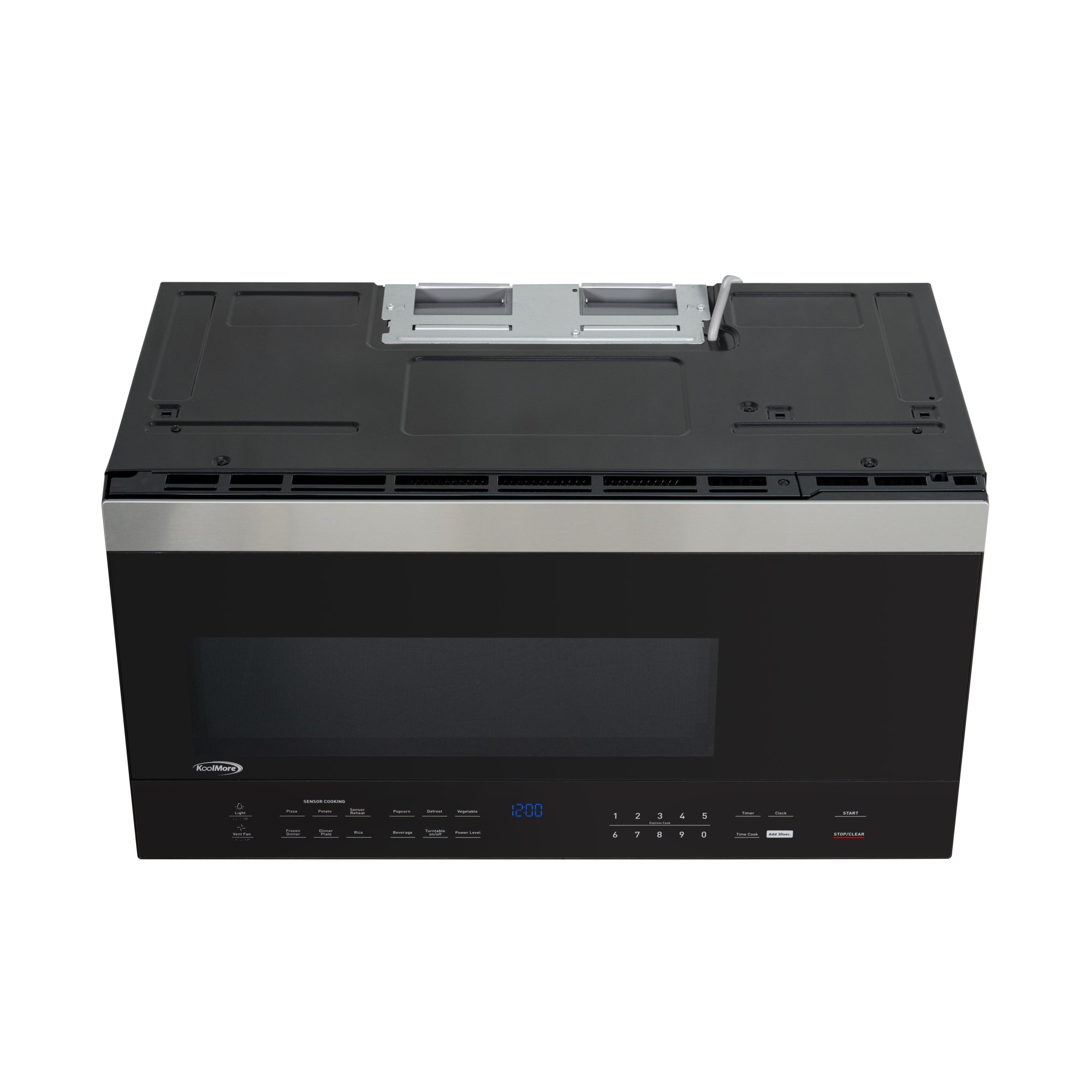 30 in. 1.6 cu.ft Over-the-Range Microwave Oven in Black