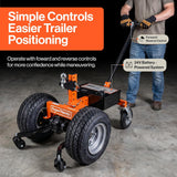 Super Handy GUO158 Electric Trailer Dolly 5,000 Lb. Towing Capacity 6-Wheel New