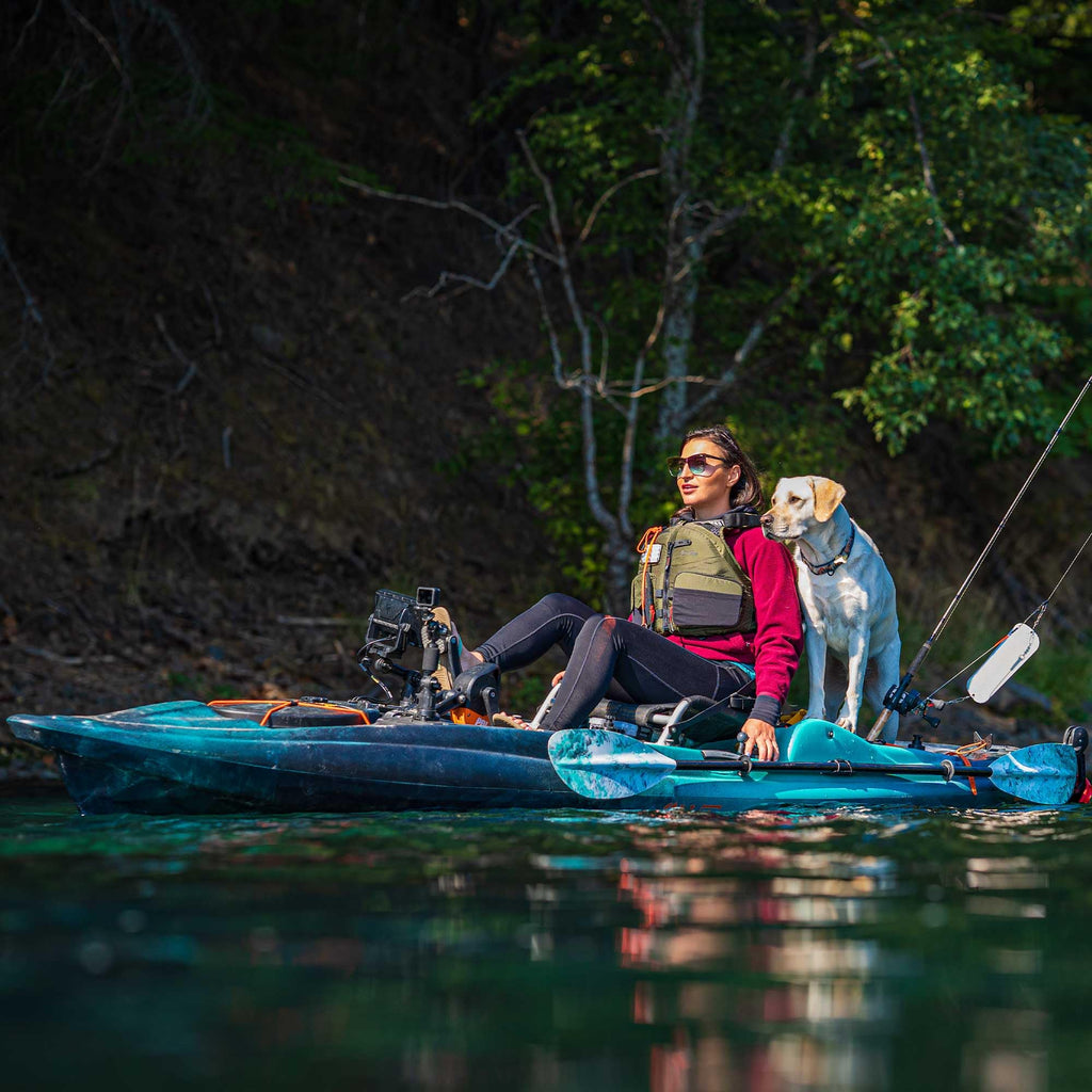 Old Town Sportsman BigWater PDL 132 Pedal Fishing Kayak (Ember Camo)
