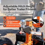 Super Handy GUO158 Electric Trailer Dolly 5,000 Lb. Towing Capacity 6-Wheel New