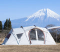 S'more Maroom Glamping Tent with Porch, 2/3/4/5/6Person Durable Weatherproof Camping Tent, Large Family Tent with Room Divider, Easy Setup Tent with Screen Room