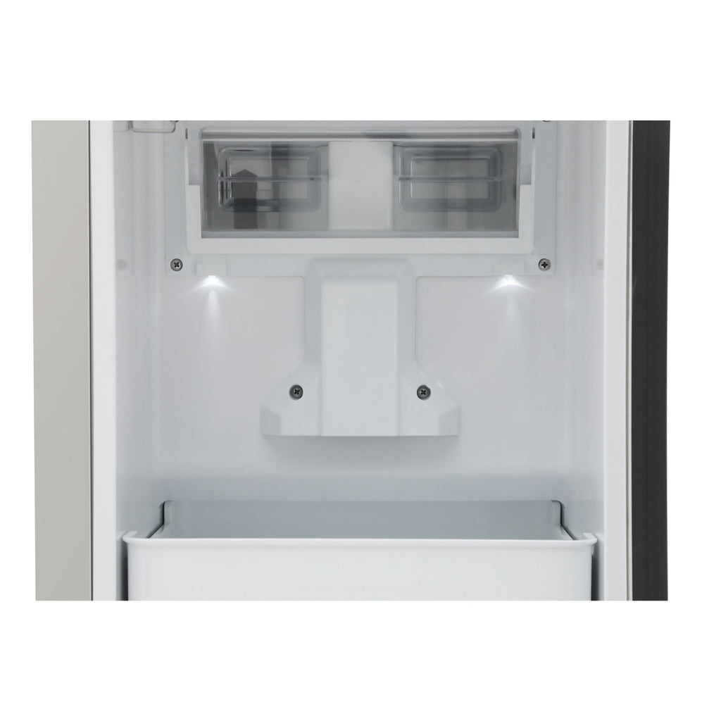 15 in. Built-in Residential Pearl Ice Nugget Maker, 66lb /day with Drain Pump in Stainless-Steel