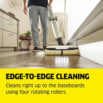 Karcher FC 7 Cordless Hard Floor Cleaner Wet Dry with LEDs New