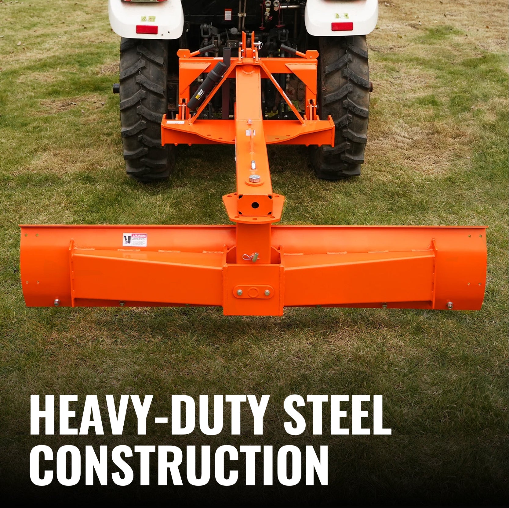 84" Heavy Duty 6-Way Rear Blade 3 Point Hitch Tractor Attachment,  RB84SE