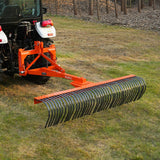 MechMaxx LR84 Landscape Rake 84" 42 Tines 3 Point Hitch Tractor Attachment New