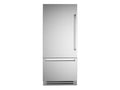 BERTAZZONI  36" W Built-In Bottom Mount Refrigerator SS Panel, LEFT SWING - Stainless Steel (REF36BMBIXLT)