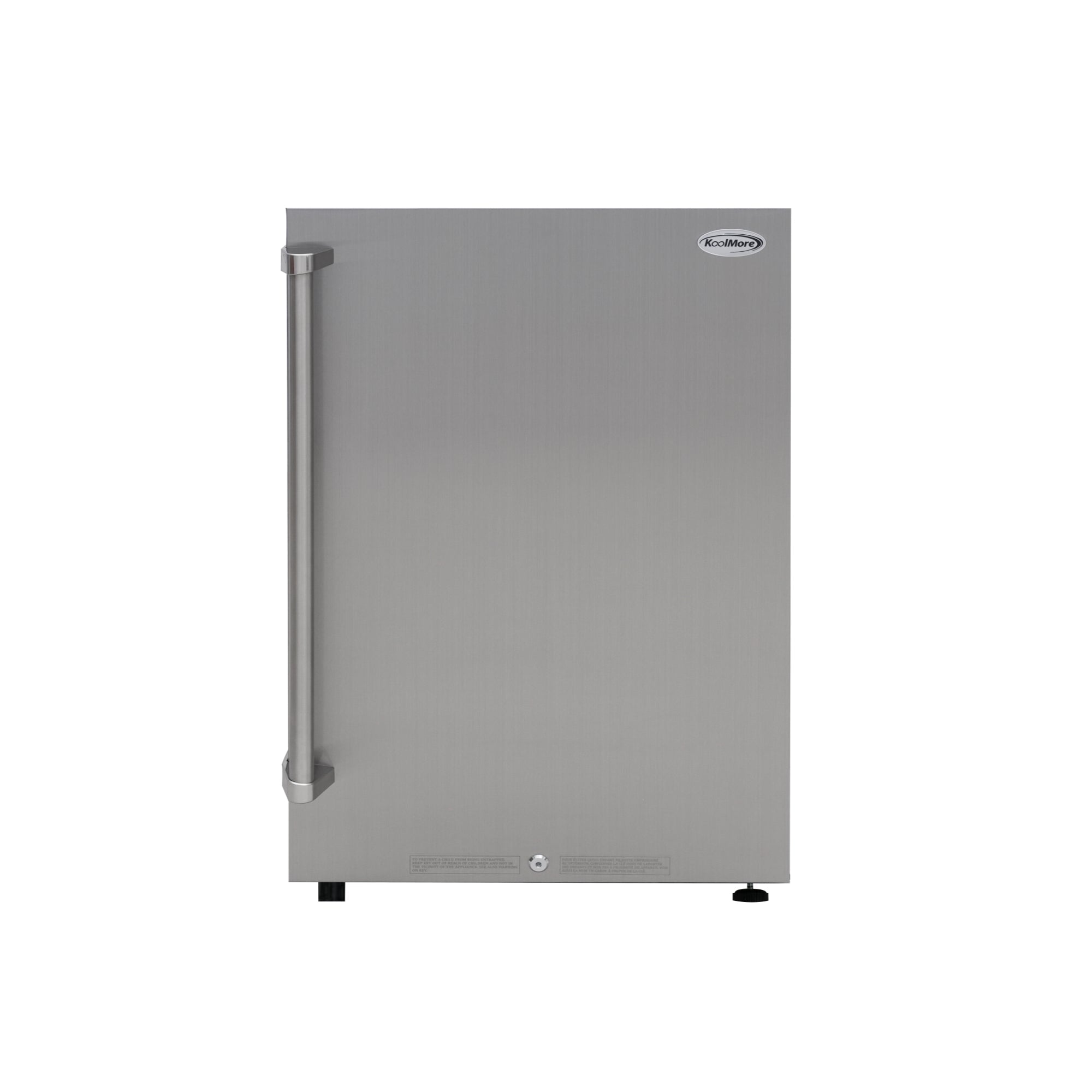 21 in. Outdoor Refrigerator with IPX 4 Rating and Glass Shelves 4.4 Cu. ft. in Stainless-Steel