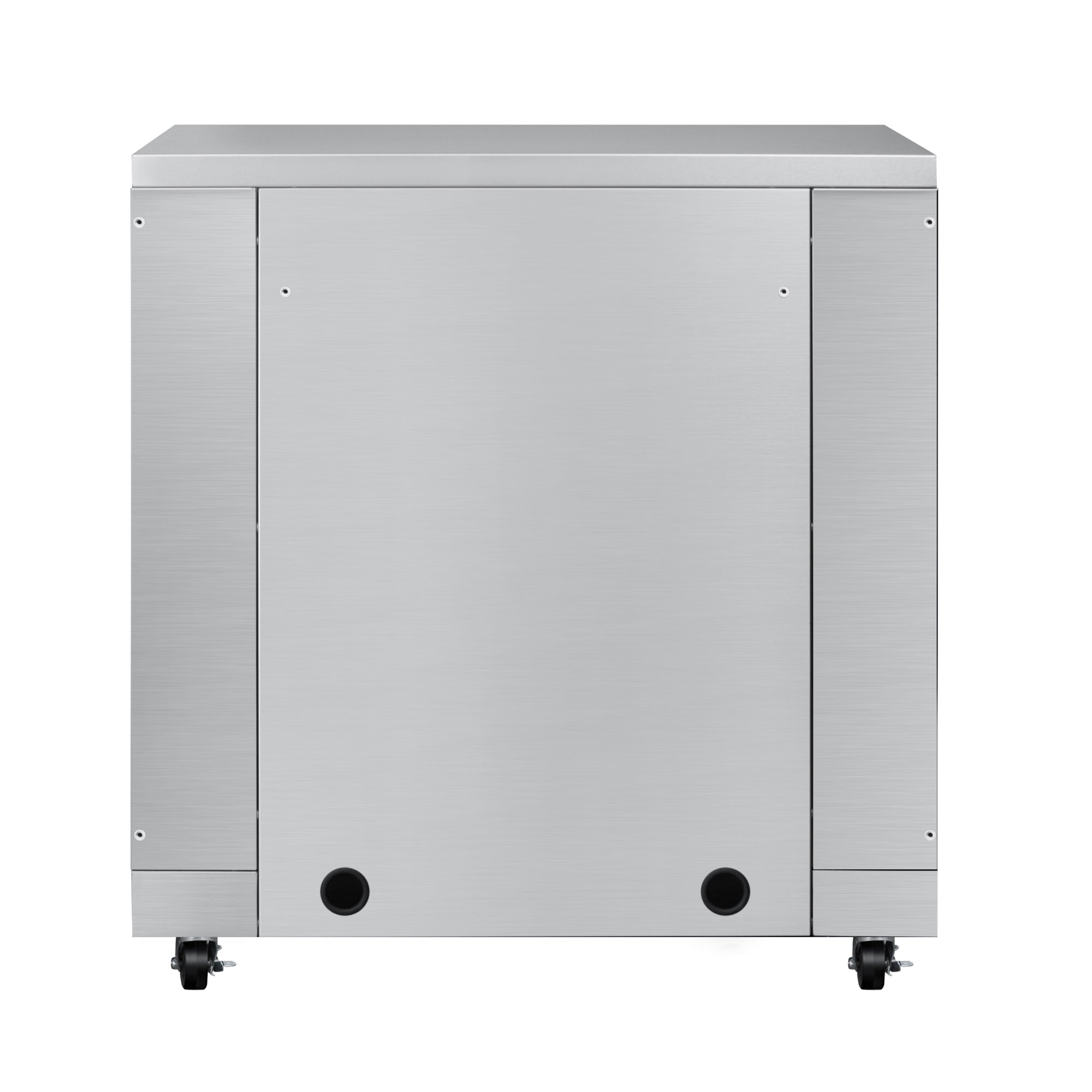 35 in. Outdoor Cabinet Kitchen for Refrigerator in Stainless-Steel (KM-OKS-UCRCAB)