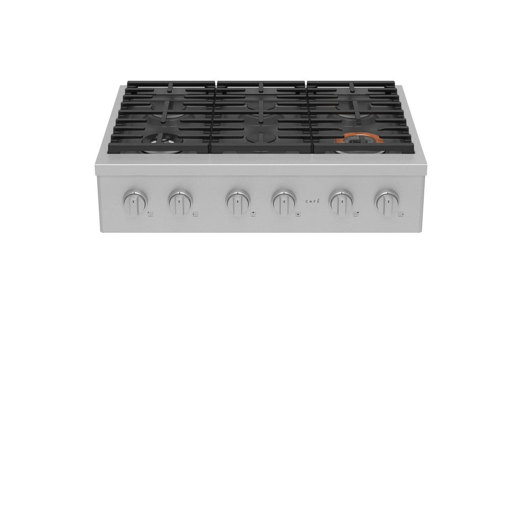 CAFÉ™ 36" Commercial-Style Gas Rangetop with 6 Burners (Natural Gas)