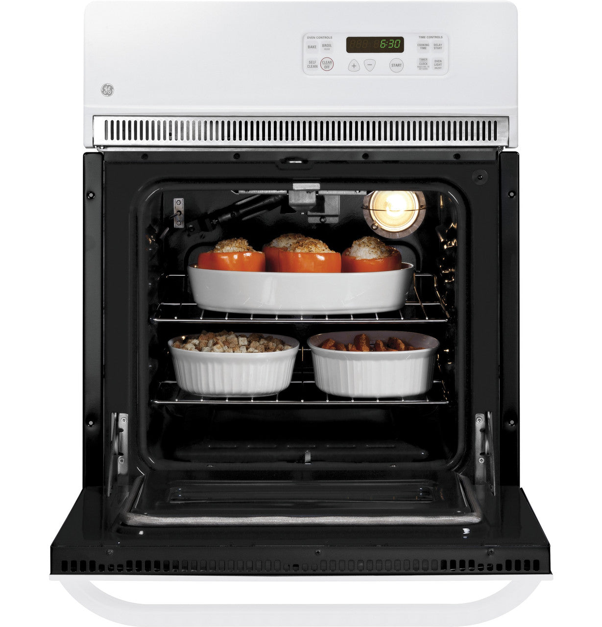 GE GE® 24" Electric Single Self-Cleaning Wall Oven
