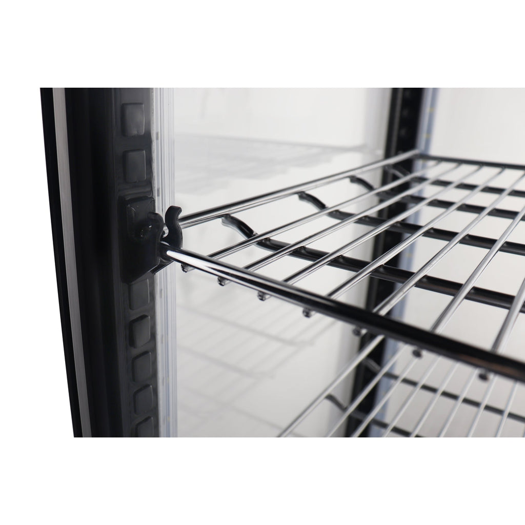 17 in. Stainless-Steel Countertop Display Refrigerator - 3 Cu Ft.