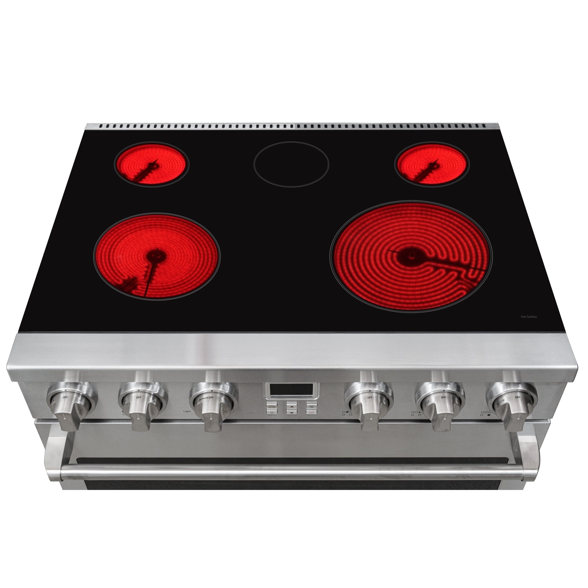 36 in. Professional Electric Range with 16600W of Power, 240V in Stainless-Steel
