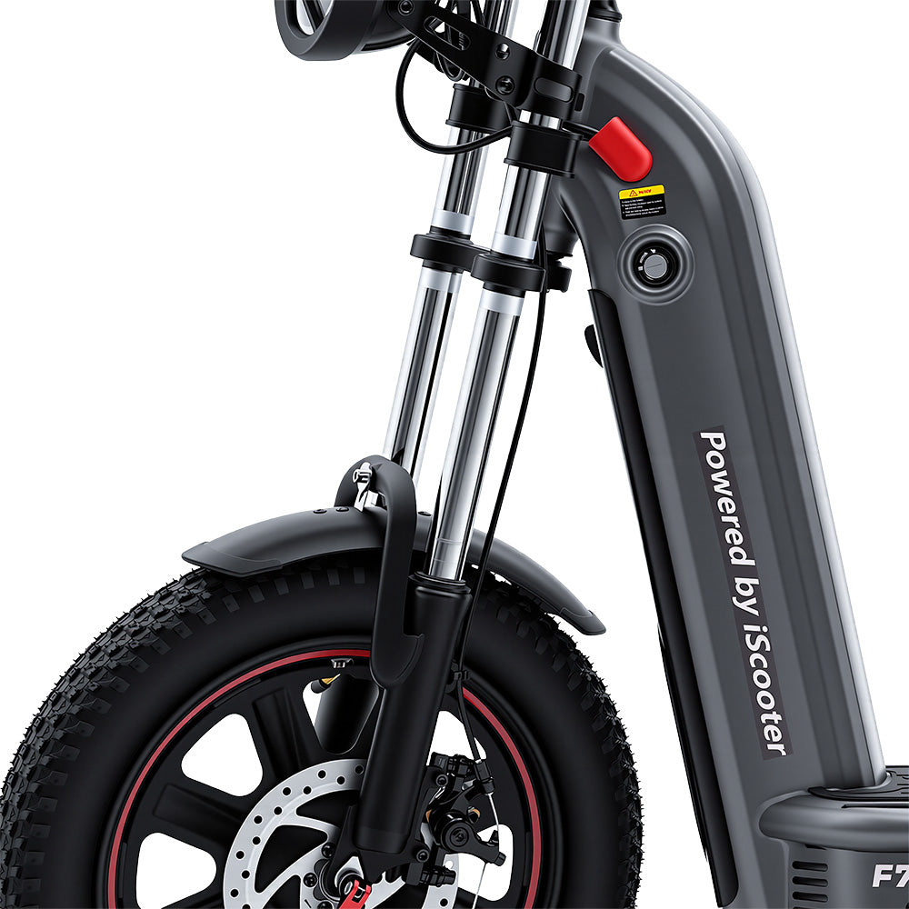 iScooter F7Ultra Electric Scooter All-Terrain 35 MPH 62 Mile Range 1500W Detachable Battery New