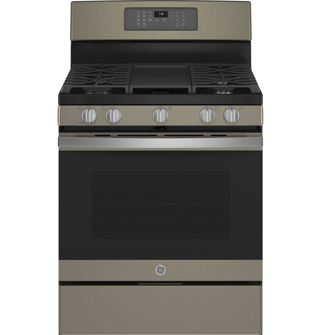 GE® 30" Free-Standing Gas Convection Range with No Preheat Air Fry