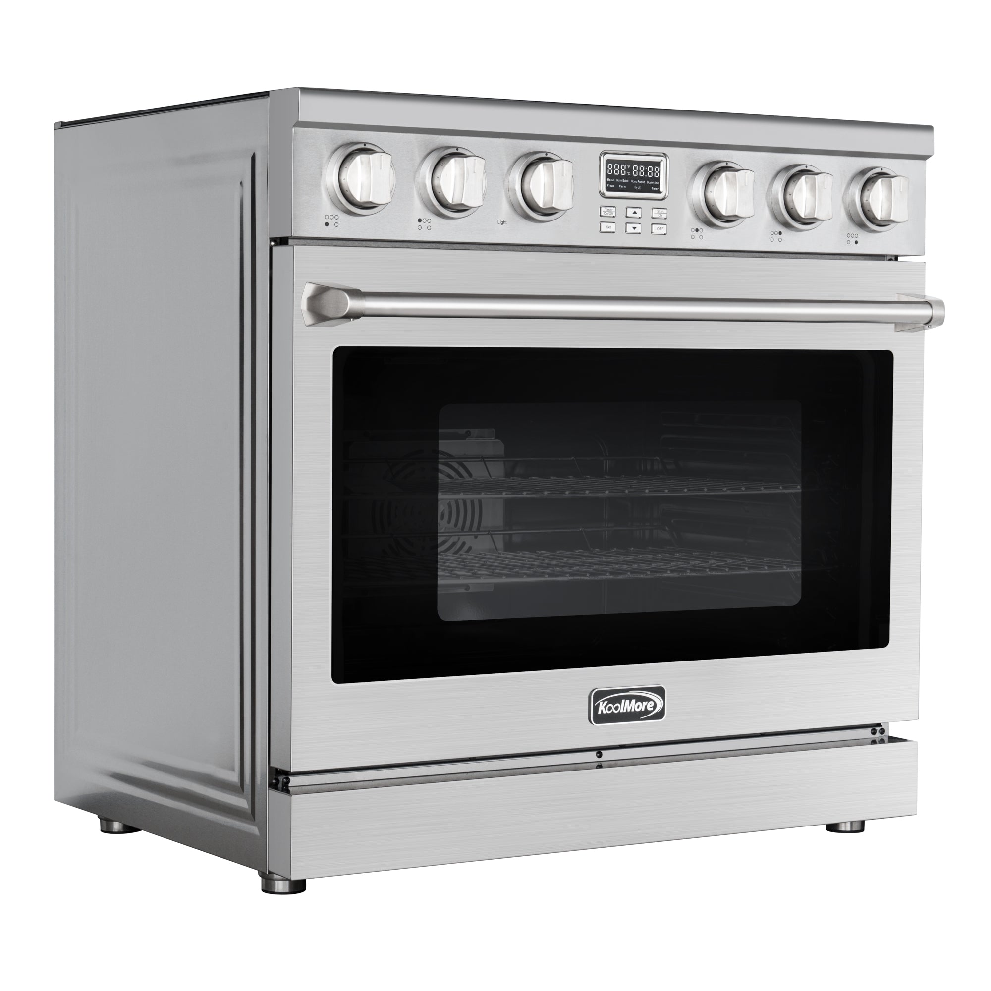 36 in. Professional Electric Range with 16600W of Power, 240V in Stainless-Steel