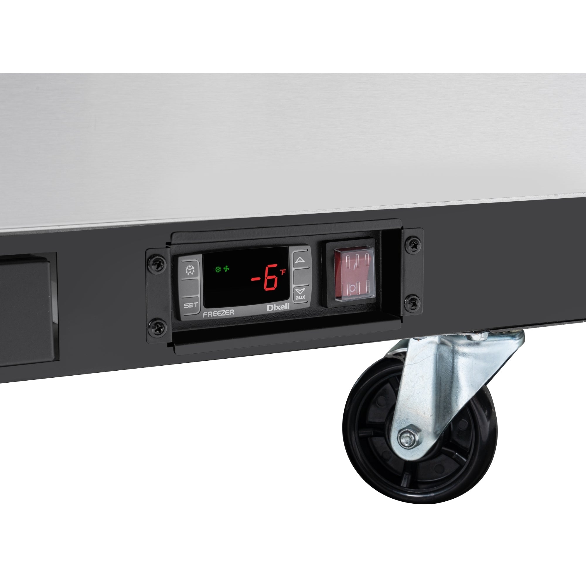 50 in. Commercial Glass Froster in Stainless Steel, ETL Listed, 14 cu. ft.